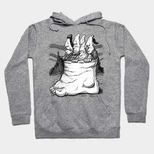 Going By Foot Hoodie